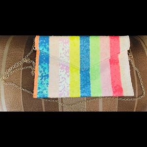 Multi color purse